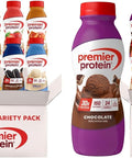 Premier Protein 30g High Protein Shake, 8 Flavor Variety Pack | 160 Calories, 24 Vitamins & Minerals, No Added Sugar, Supports Muscle Health, Gluten-Free, 11.5 oz