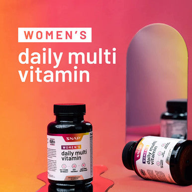 Womens Multivitamins Daily Vitamins Minerals for Women Vitamin D B12 Zinc Herbs Vitamin C for Energy Immune Support Multivitamin for Women by Snap Supplements 60 Capsules