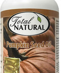 Pumpkin Seed Oil 1000mg 180s [1 bottle] by Total Natural, Men And Sex Health Care, Supports Healthy Prostate And Urinary Control, Made In Canada
