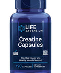 Life Extension Creatine Capsules 120 Capsules