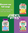 Chewy Vites Kids High Strength Vit D3 60 Kids Vitamin D Gummies 10 mcg 400 IU Vitamin D3 2 Months Supply Vegan Real Fruit Juice Age 3 + Strawberry Flavour