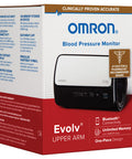 OMRON Evolv Bluetooth Wireless Upper Arm Blood Pressure Monitor with Portable, One-Piece Design.