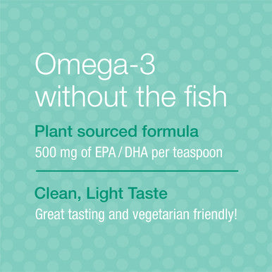 Nature'S Way Nutravege Omega-3 Plant Based, Supports Cardiovascular, Eye, And Brain Function*, 6.8 Oz