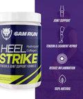 6AM RUN Heel Strike Hydrolyzed Collagen Powder Unflavored Collagen Peptides Powder for Running Keto/Vegan Friendly Collagen Protein Powder for Men and Women Collagen Supplements for Health