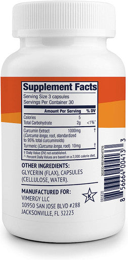 Vimergy Curcumin with Turmeric (90 ct)