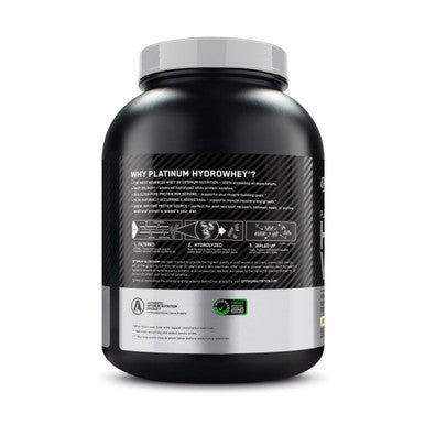 Optimum Nutrition Platinum Hydrowhey Protein Powder, 100% Hydrolyzed Whey Isolate Powder, Flavor: Velocity Vanilla, 3.5 Pounds