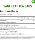 FreshDrinkUS, Premium 50 Mulberry Leaf Tea Bags, 100% Natural & Pure from Mulberry Leaves. Herbal Tea. Made with Natural Material Tea Bags. No Sugar, No Caffeine, No Gluten, Vegan.