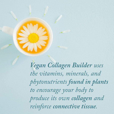 Purity Products Vegan Collagen Builder Organic Whole Foods Fruits Veg Silica Lutein Vitamin C Biotin Grape Seed Amino Acids Glycine Lysine Proline Collagen Boosters Once A Day 30 Tablets