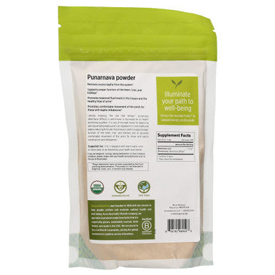 Banyan Botanicals Organic Punarnava Powder Boerhavia Diffusa For Weight Management, Liver & Kidney Support & More* 1/2Lb. Non-Gmo Sustainably Sourced Vegan