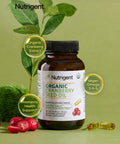 Nutrigent Usda Organic 100 Pure Cranberry Seed Oil 940 Mg Plant Sourced Omega 3-6-9 Fatty Acids Liquid Organic Capsules Urinary Health & Skin Health Support 60 Capsules