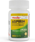 TIME-CAP LABS, INC. Timely - Low Dose Aspirin 81Mg - 365 Count - Compared To The Active Ingredient In Bayer Low Dose - Enteric Coated Low Strength - Pain Reliever For Minor Aches And Pains, Fever Reducer - Made In Usa
