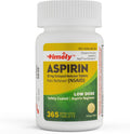 TIME-CAP LABS, INC. Timely - Low Dose Aspirin 81Mg - 365 Count - Compared To The Active Ingredient In Bayer Low Dose - Enteric Coated Low Strength - Pain Reliever For Minor Aches And Pains, Fever Reducer - Made In Usa