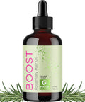 Boost Biotin Hair Oil Plus Advanced Biotin Shampoo And Conditioner Set - Hair Thickening Oil With Castor And Rosemary Plus Volumizing Biotin Shampoo For Men And Women Bundle