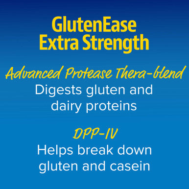 Enzymedica, Glutenease Extra Strength, Digestive Aid For Gluten And Casein Digestion, Vegan, Non-Gmo, 60 Capsules (60 Servings)