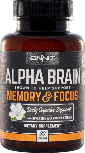 Onnit Nootropic Stack - Alpha Brain (30ct) + Shroom Tech Sport (84ct)