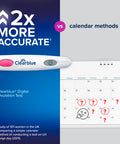 Clearblue Advanced Digital Ovulation Test, Predictor Kit, featuring Advanced Ovulation Tests with digital results, 10 ovulation tests