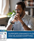 Renew Actives Prostate Complex Supplements - Promote Health For Men, Thyroid Gland, Eyesight, And Immune Function - Powerful Antioxidant Formula - 90 Softgels