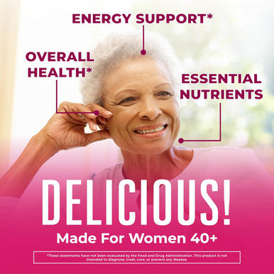 Maryruth Organics Multivitamin for Women 40+ | Womens Multivitamin Liposomal | Immune Support Supplement | Energy Supplements & Sleep Aid | Methylated Multivitamin | Vegan | Sugar | Non-GMO | 14 Servings