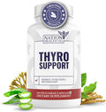 Thyro Support - Thyroid Supplement With Selenium, Bladderwrack & Zinc - Thyroid Health For Women & Men - Vegan, Non Gmo, Gluten - 120 Capsules
