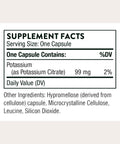 Thorne - Potassium Citrate - Essential Electrolyte Supplement For Muscle Function Heart Health Nerve Function & Urinary Tract Health Support - Third-Party Certified - Gluten-Free 90 Capsules