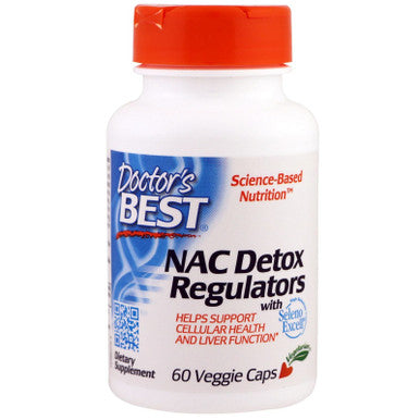 Doctor's Best NAC Detox Regulators 60 Veggie Caps