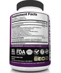 Nutrivein Resveratrol 1450mg - Antioxidant Supplement 120 Capsules Supports Healthy Aging and Promotes Immune, Brain Boost and Joint Support - Made with -Resveratrol, Green Tea Leaf, Acai Berry