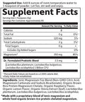 Garden of Life Whole Food Magnesium Powder 421.5G - Raspberry Lemon Vegan Gluten & Sugar Free