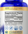 Carlyle Vitamin B-12 500Mcg | 300 Tablets | Vegetarian, Non-Gmo, Gluten Free Supplement