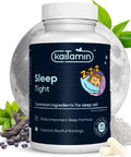 Kaitamin Melatonin Natural Sleep Aid Theanine 5-Htp Gaba Mucuna Pruriens Phellodendron And Magnesium For Sleep & Stress Support 90 Capsules 45 Days Supply - 7 In 1 Sleep Aid