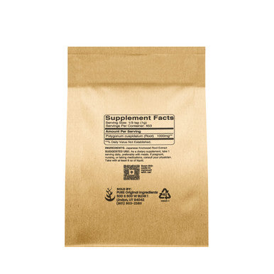 PURE ORIGINAL INGREDIENTS Japanese Knotweed (1Lb) Hu Zhang Fen, Traditional Supplement, Gluten-Free