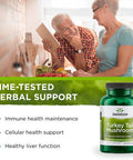 Swanson Turkey Tail Mushroom - Herbal Supplement - Natural Formula - (120 Capsules 500 mg)
