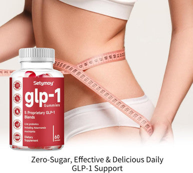Glp-1 Supplement Gummies With Akkermansia Probiotic, Berberine, Glp 1 Probiotic Gummy For Women And Men 60 Gummies