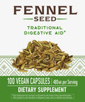 Nature'S Way Fennel Seed 480 Mg, 100 Vcaps