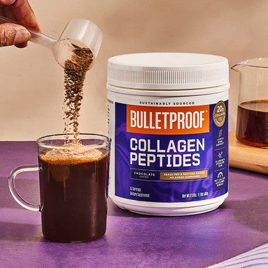 Bulletproof Duo Bundle | Collagen Peptides Protein Powder And Amino Acids For Skin, Bones And Joints Vanilla + Chocolate With Mct Oil, 19G Protein, 17.6 Oz