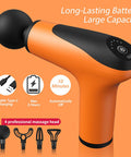 Massage Gun Mini, Massage Gun Deep Tissue, Handheld Muscle Gun, Precussion Massager For Back Pain Relief, Small & Portable & Lightweight, Type-C Charging, Full Body Relax For Men Women Travel