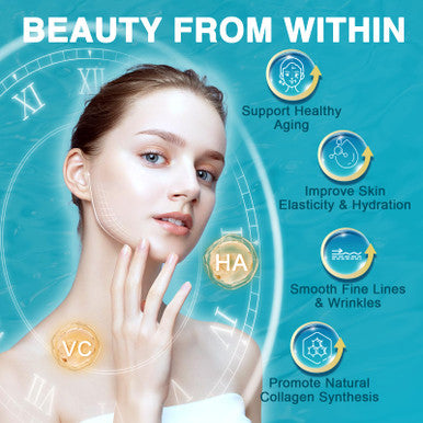 Drfoster Marine Collagen Peptides Powder With Msm + Gc Multi Type 50 Servings