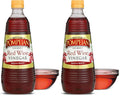 Pompeian Gourmet Red Wine Vinegar - 30 fl oz | Vinegar for Cooking - Bold and Fruity Flavor for Salad Dressings, Marinades, and Sauces