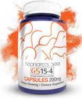 GS154 Panax Ginseng Extract Capsules 200mg 30 Count Adaptogen Supplement Ayurveda Herb Supports Healthy Stress Levels