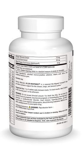 Source s Aller-Response - Seasonal Immune Support - 90 Tablets