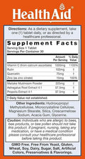 HealthAid Wintervits - Vitamin C, Zinc, Maitake - 30 Vegan Tablets