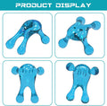 Palm Massage Tool - Easier Grip Handheld Massage Tool, Four Point Massage Tool, For Deep Tissue Pain Relief (Blue)