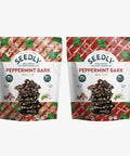 SEEDLY Organic 70% Dark Chocolate Snacking Bark with 20g Protein 50% less sugar Limited Edition Peppermint Keto Vegan Snacks GlutenFree Low Carb Paleo NonGMO SteviaFree No Weird Additives 3.6oz (Pack of 6)