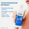 Life-flo Magnesium Lotion w/Concentrated Magnesium Chloride | Calms & Rejuvenates Muscles & Mind | Vanilla Scent (8 oz, Vanilla)