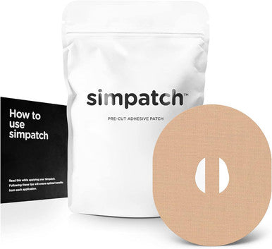 Simpatch Adhesive Tape for Dexcom G7 with Strap (25-Pack)