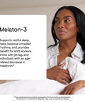 Thorne - Melaton-3-3 Mg Melatonin Supplement - Supports Normal Circadian Rhythms Restful Sleep & Relaxation - Nsf Certified For Sport - Gluten Dairy & Soy-Free 60 Capsules