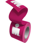 Curad CURIM5024H Performance Series Ironman Sport Tape Pink with White Ironman Logo 1.5" x 10 Yards Size