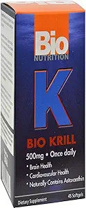 Bio Nutrition, Bio Krill, 45 softgels