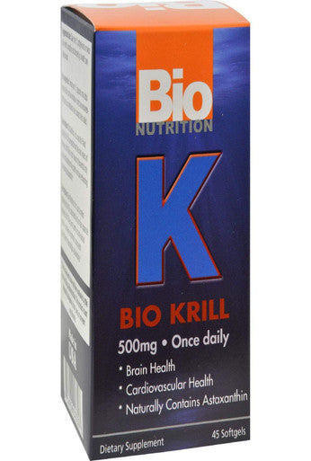 Bio Nutrition Krill Soft Gels, 45 Count