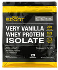 California Gold Nutrition 100% Whey Protein Isolate, Very Vanilla Flavor, 2 Lbs (907 G)