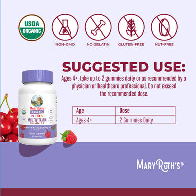 Maryruth's Kids Vitamins 2 Gummies